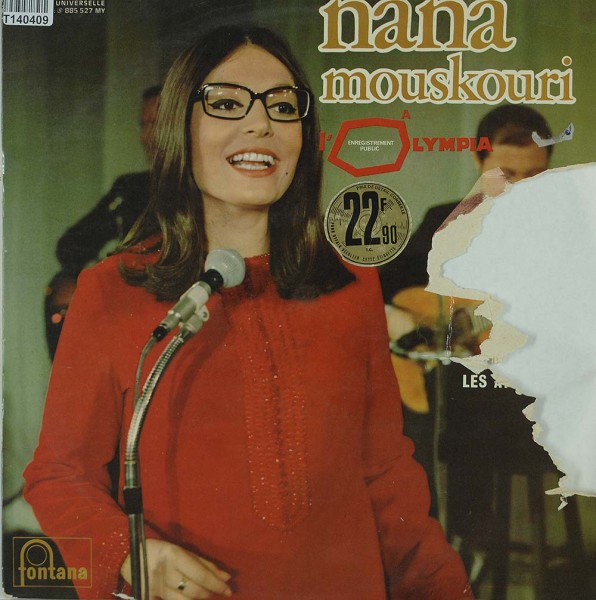 Nana Mouskouri: Nana Mouskouri A L&#039;Olympia
