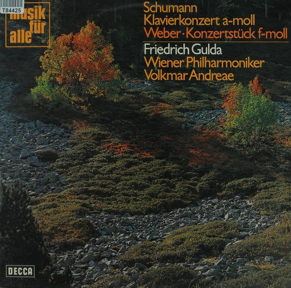 Friedrich Gulda, Wiener Philharmoniker, Volk: Klavierkonzert A-moll / Konzertstück F-moll
