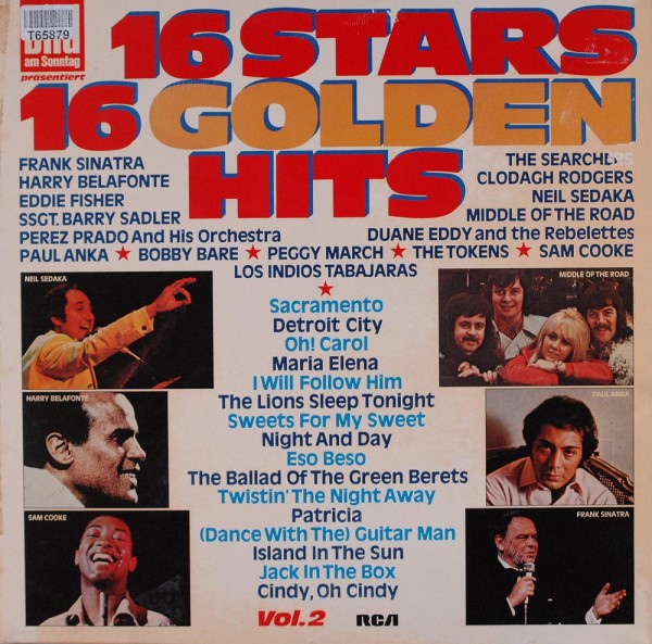 Various: 16 Stars - 16 Golden Hits, Vol. 2