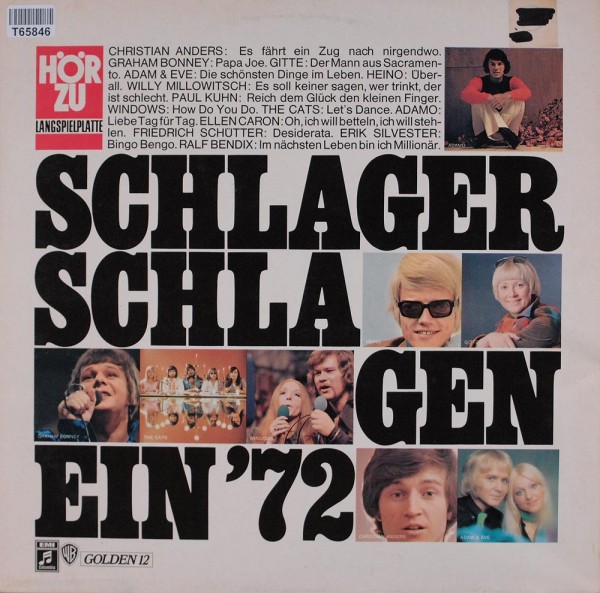 Various: Schlager Schlagen Ein &#039;72