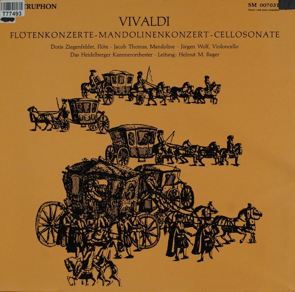 Antonio Vivaldi: Flötenkonzerte - Mandolinkonzert - Cellosonate