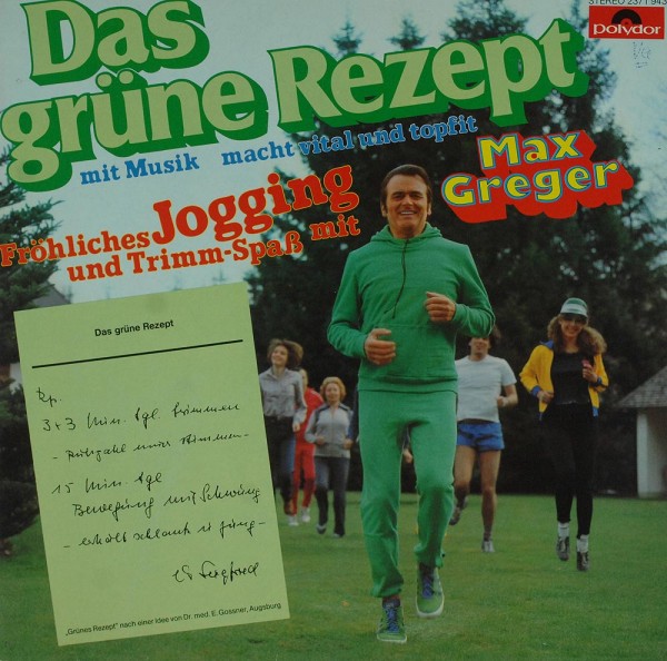Max Greger: Das Grüne Rezept