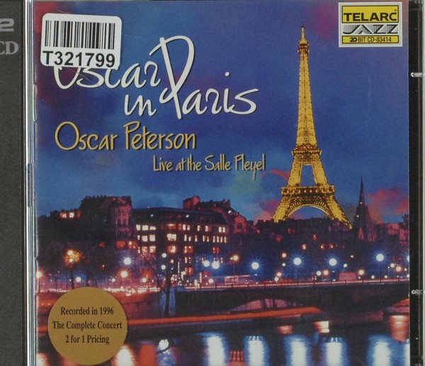 Oscar Peterson: Oscar In Paris - Live At The Salle Pleyel