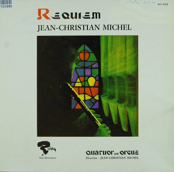 Jean-Christian Michel, Quatuor Avec Orgue: Requiem