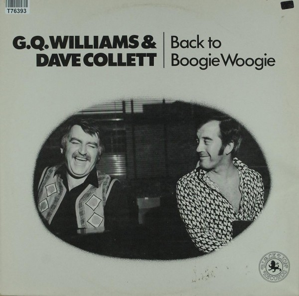 G.Q.Williams &amp; Dave Collett: Back To Boogie Woogie