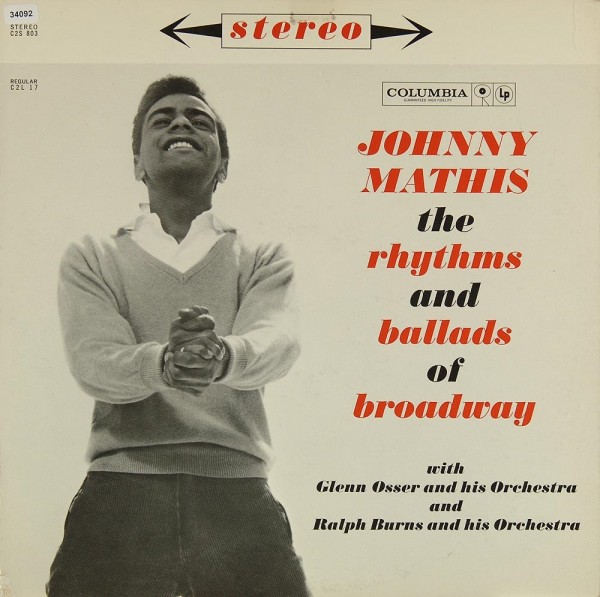 Mathis, Johnny: The Rhythms and Ballads of Broadway