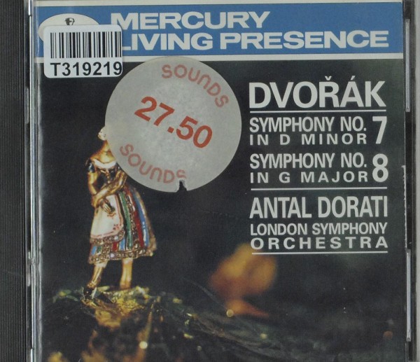 Antonín Dvořák, Antal Dorati, The London Sym: Symphonies Nos. 7 &amp; 8