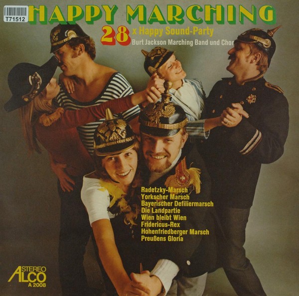 Chor Und Orchester Burt Jackson: Happy Marching (28 X Happy Sound-Party)