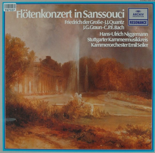 Friedrich der Grosse • Johann Gottlieb Grau: Flötenkonzerte In Sanssouci