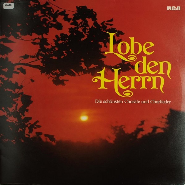 Verschiedene: Lobe den Herrn (Choräle / Chorlieder)