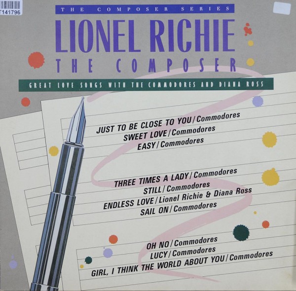 Lionel Richie: The Composer: Great Love Songs With The Commodores &amp; Dia