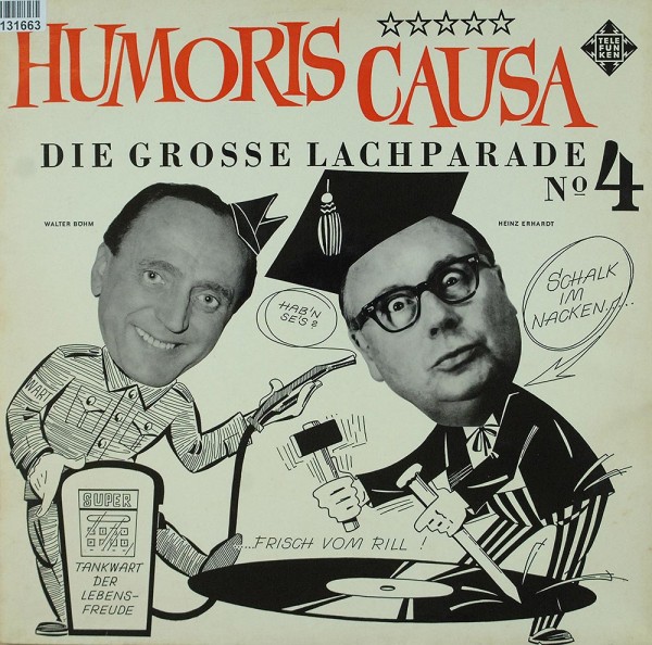 Heinz Erhardt / Walter Böhm: Humoris Causa - Die Grosse Lachparade Nr. 4