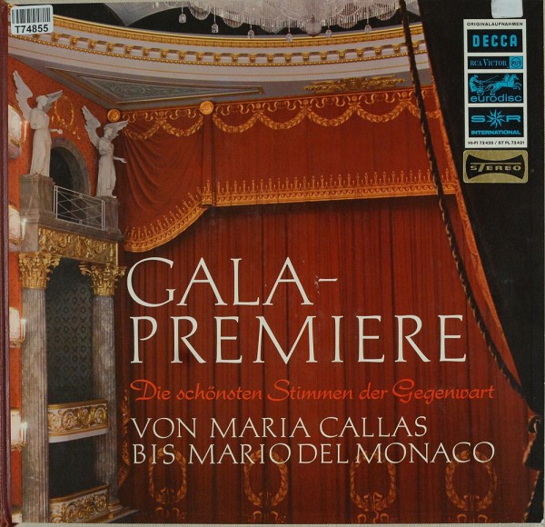 Various: Gala Premiere, Die Schönsten Stimmen Der Gegenwart