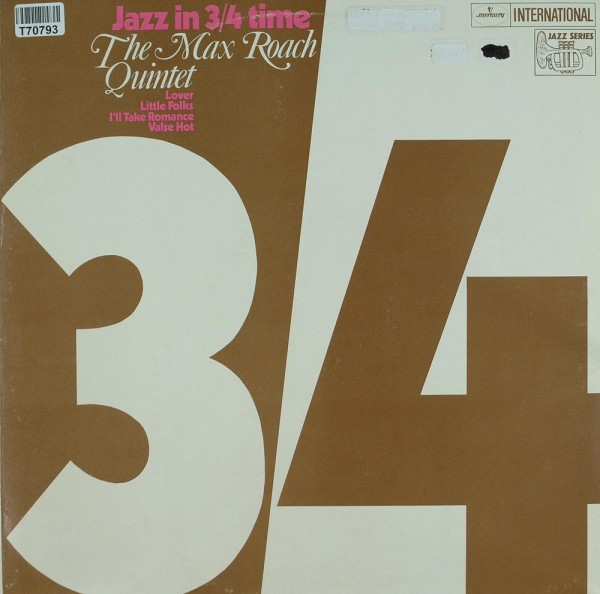 Max Roach: Jazz In 3/4 Time