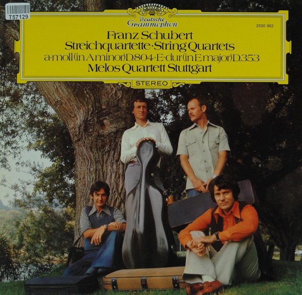 Melos Quartett - Franz Schubert: Schubert: Streichquartette A-Moll D. 804 Und E-Dur D. 353