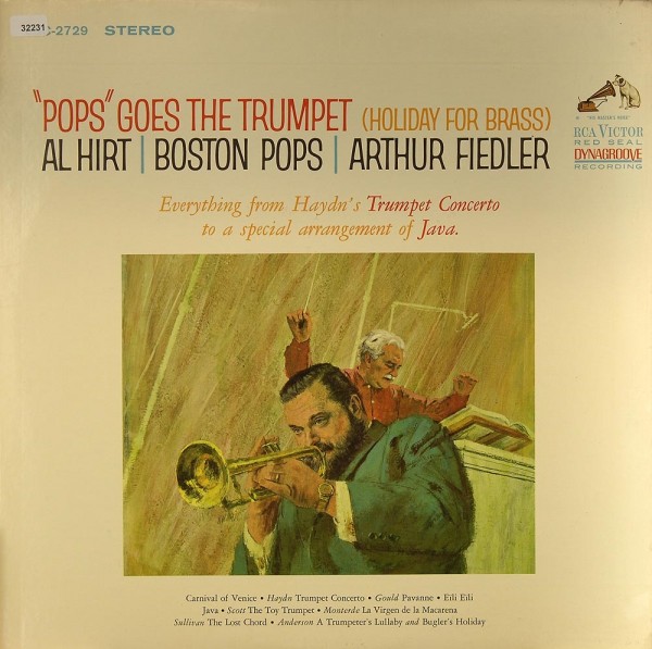 Fiedler, Arthur &amp; Boston Pops / Hirt, Al: Pop goes the Trumpet