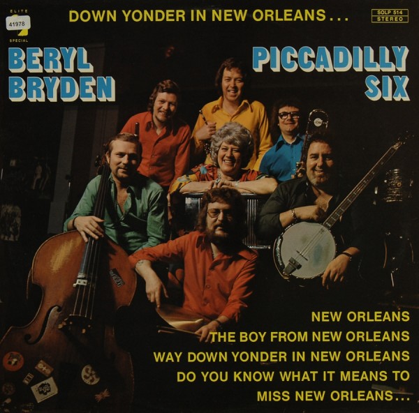 Bryden, Beryl &amp; The Piccadilly Six: Down yonder in New Orleans