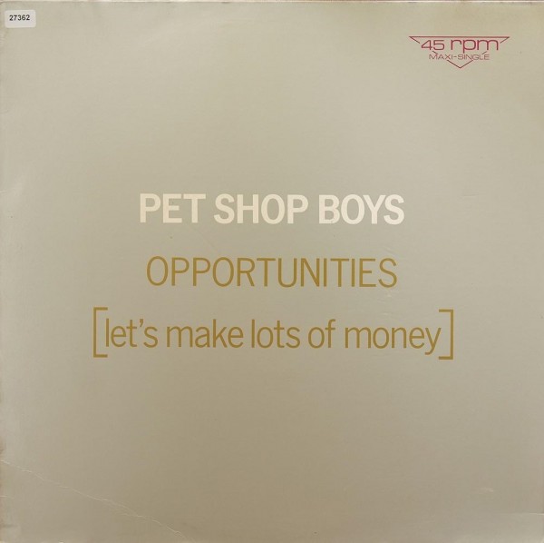 Pet Shop Boys: Opportunities