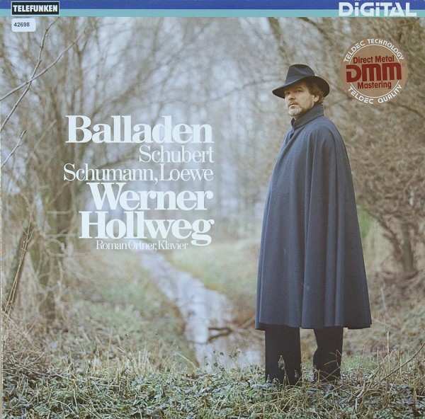 Hollweg, Werner / Ortner, Roman: Balladen von Schubert, Schumann &amp; Loewe
