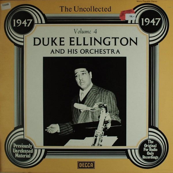 Ellington, Duke: The Uncollected Vol. 4
