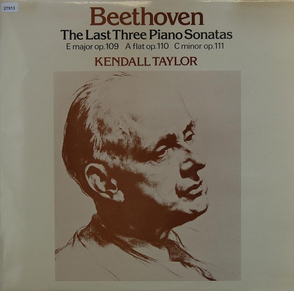 Beethoven: The last three Piano Sonatas op. 109, 110, 111