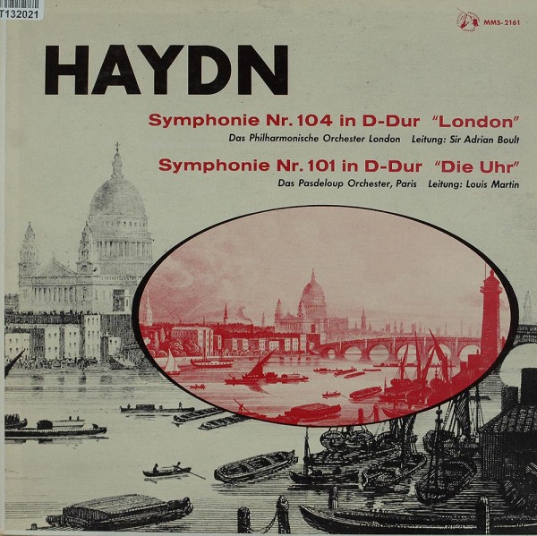 Joseph Haydn, Sir Adrian Boult, Louis Martin: Symphonie Nr. 104 In D-dur &quot;London&quot; - Symphonie Nr. 1
