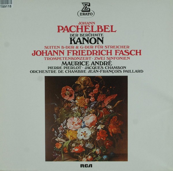 Maurice André: Pachelbel: Kanon / 2 Suiten - Fasch: 2 Sinfonien u.a.