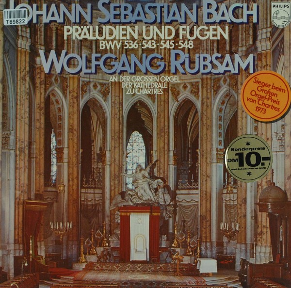 Wolfgang Rübsam , Johann Sebastian Bach: Präludien Und Fugen BWV 536 - 543 - 545 - 548