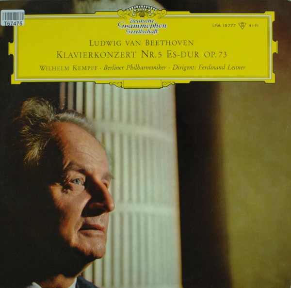 Ludwig van Beethoven, Wilhelm Kempff, Berli: Klavierkonzert Nr. 5 Es-Dur Op. 73