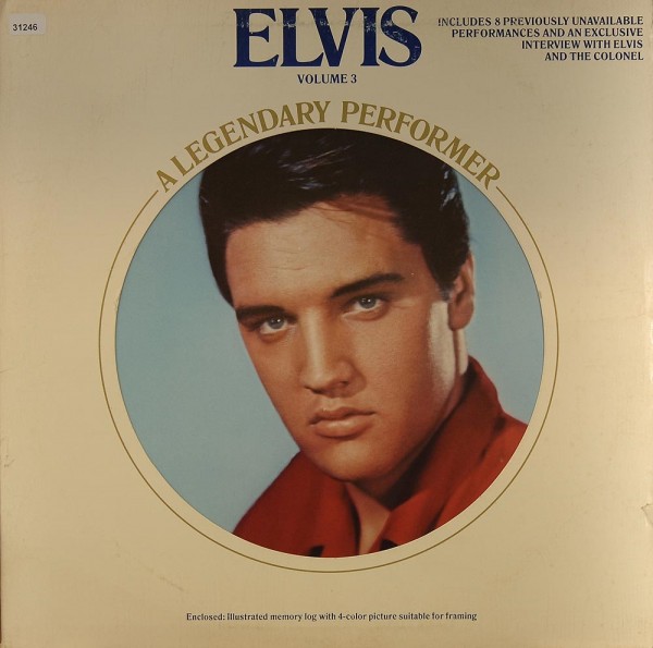 Presley, Elvis: Elvis - A legendary Performer Volume 3