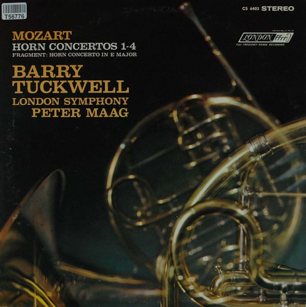 Wolfgang Amadeus Mozart, Barry Tuckwell, The London Symphony Orchestra: Mozart Horn Concertos 1-4