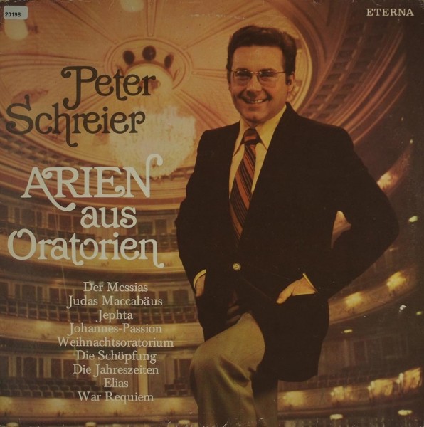 Schreier, Peter: Arien aus Oratorien