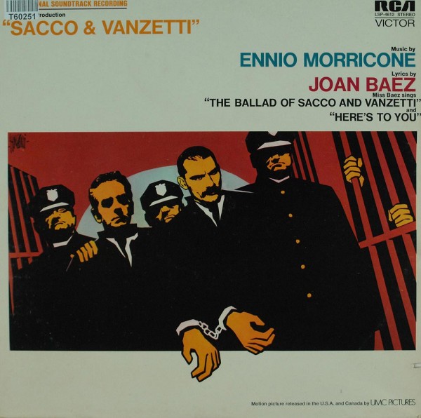 Ennio Morricone: Sacco &amp; Vanzetti (An Original Soundtrack Recording)