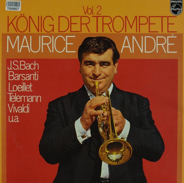 Maurice André, Johann Sebastian Bach, France: König Der Trompete Vol. 2