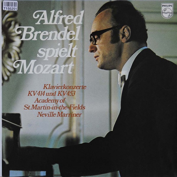 Wolfgang Amadeus Mozart - Alfred Brendel, Th: Alfred Brendel Spielt Mozart - Klavierkonzerte Kv 414