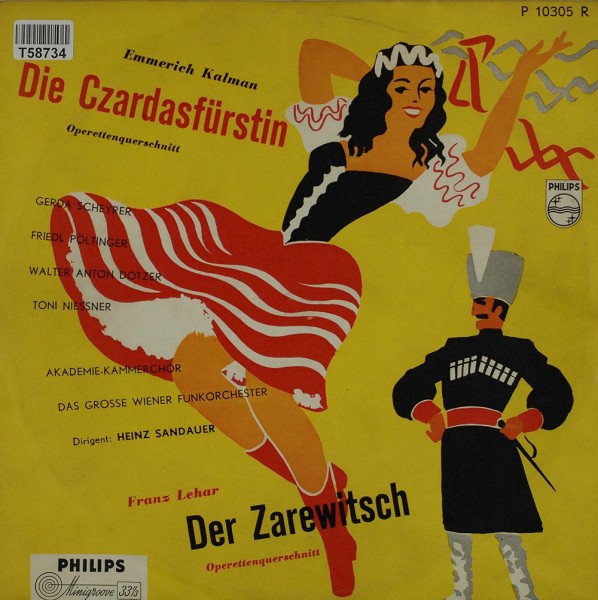 Franz Lehár / Emmerich Kálmán - Gerda Scheyrer, Friedl Pöltinger, Das Große Wiener Rundfunkorcheste