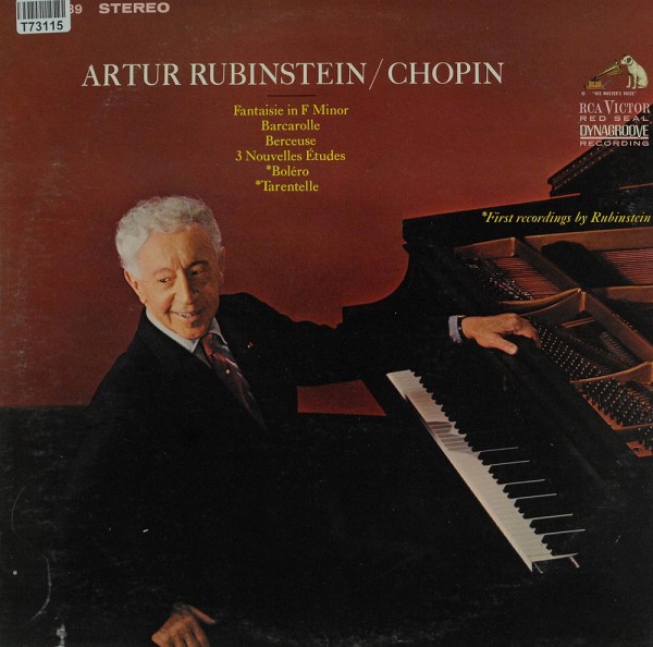 Arthur Rubinstein, Frédéric Chopin: Artur Rubinstein / Chopin