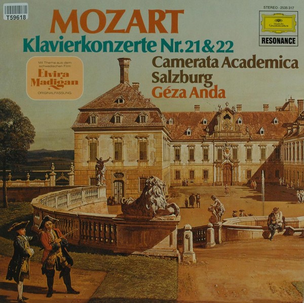 Wolfgang Amadeus Mozart / Géza Anda / Camerata Academica Salzburg: Klavierkonzerte Nr.21 &amp; 22