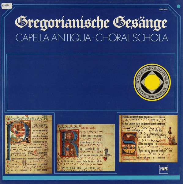 Capella Antiqua / Choral Schola: Gregorianische Gesänge