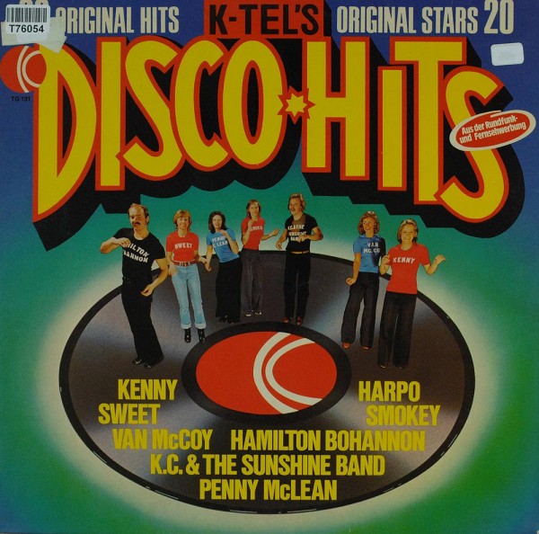 Various: K-Tel&#039;s Disco-Hits (20 Original Stars · 20 Original Hits