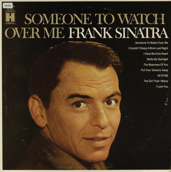 Sinatra, Frank: Someone to watch over me