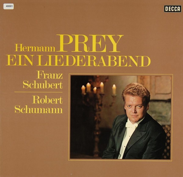 Prey, Hermann: Ein Liederabend (Schubert / Schumann)