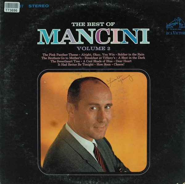 Henry Mancini And His Orchestra And Chorus: The Best Of Mancini Volume 2