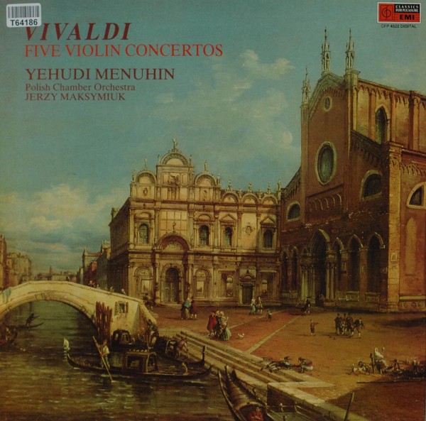 Antonio Vivaldi - Yehudi Menuhin, Polish Ch: Five Violin Concertos