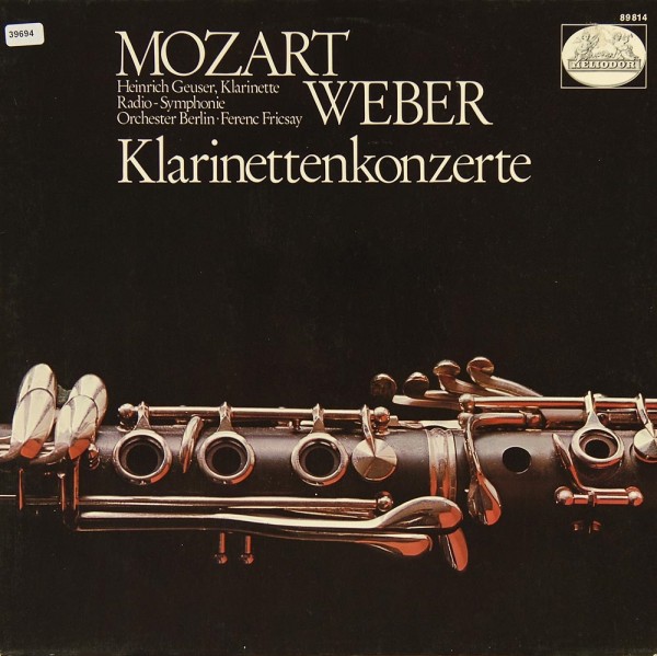 Mozart / Weber: Klarinettenkonzerte