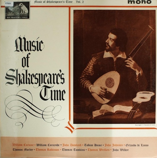 Verschiedene: Music of Shakespeares Time Vol. 2