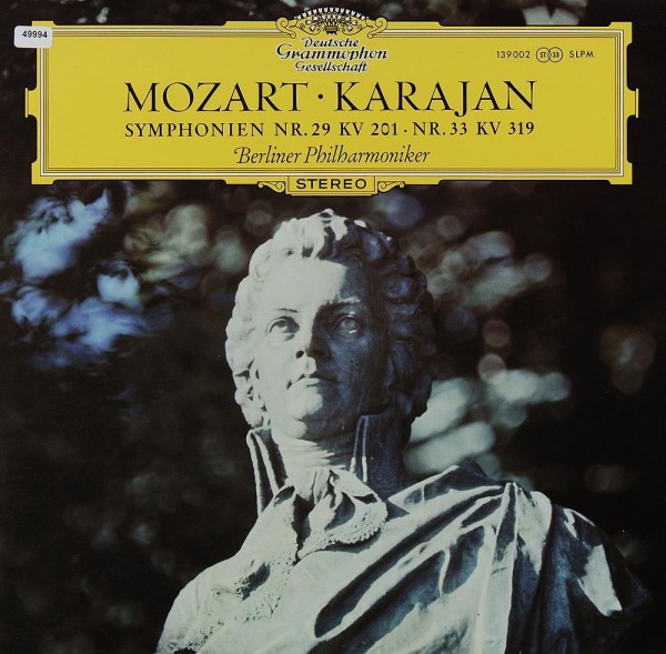 Mozart: Symphonien Nr. 29 KV 201 &amp; Nr. 33 KV 319