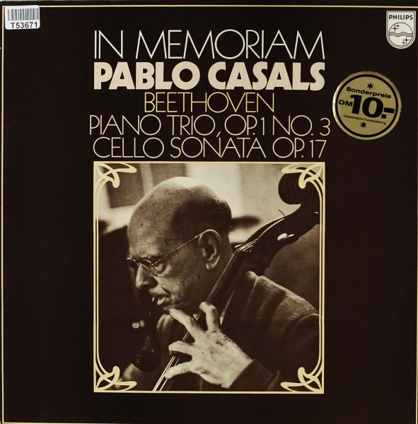 Pablo Casals: In Memoriam