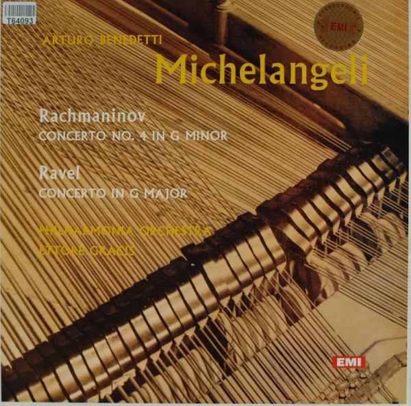 Arturo Benedetti Michelangeli, Philharmonia: Rachmaninov: Concerto No. 4 In G Minor - Ravel: Concert