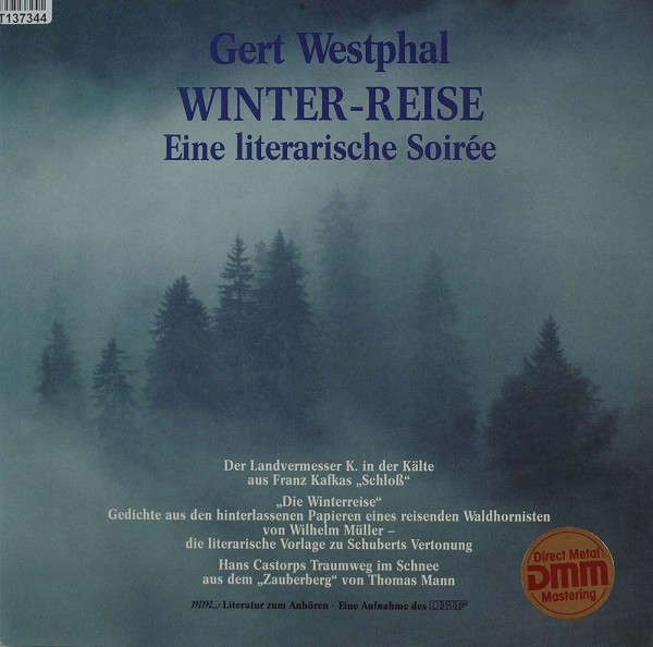 Gert Westphal: Winter-Reise (Eine Literarische Soirée)